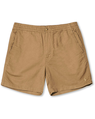 Short |  Prepster Linen/Tencel Shorts Desert Khaki