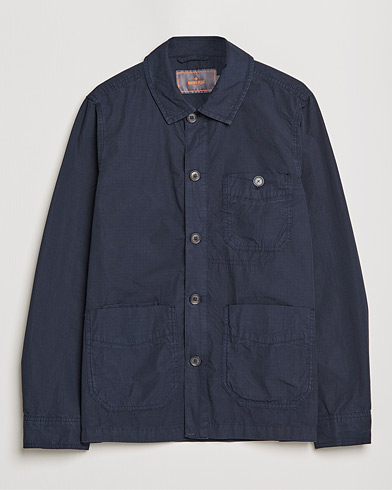 Herren |  | Morris | Morley Ripstop Shirt Jacket Old Blue