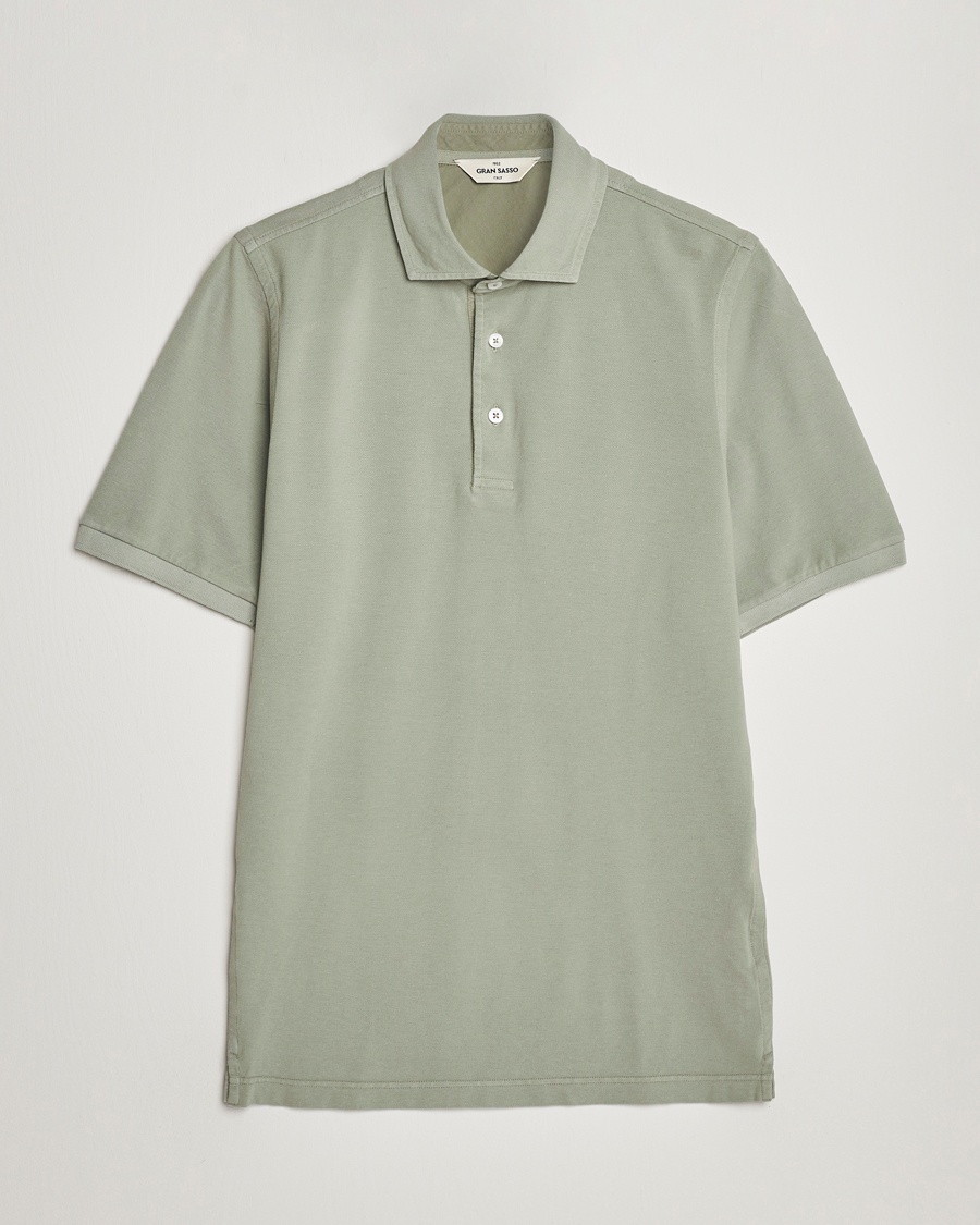 Herren | | Gran Sasso | Washed Polo Green