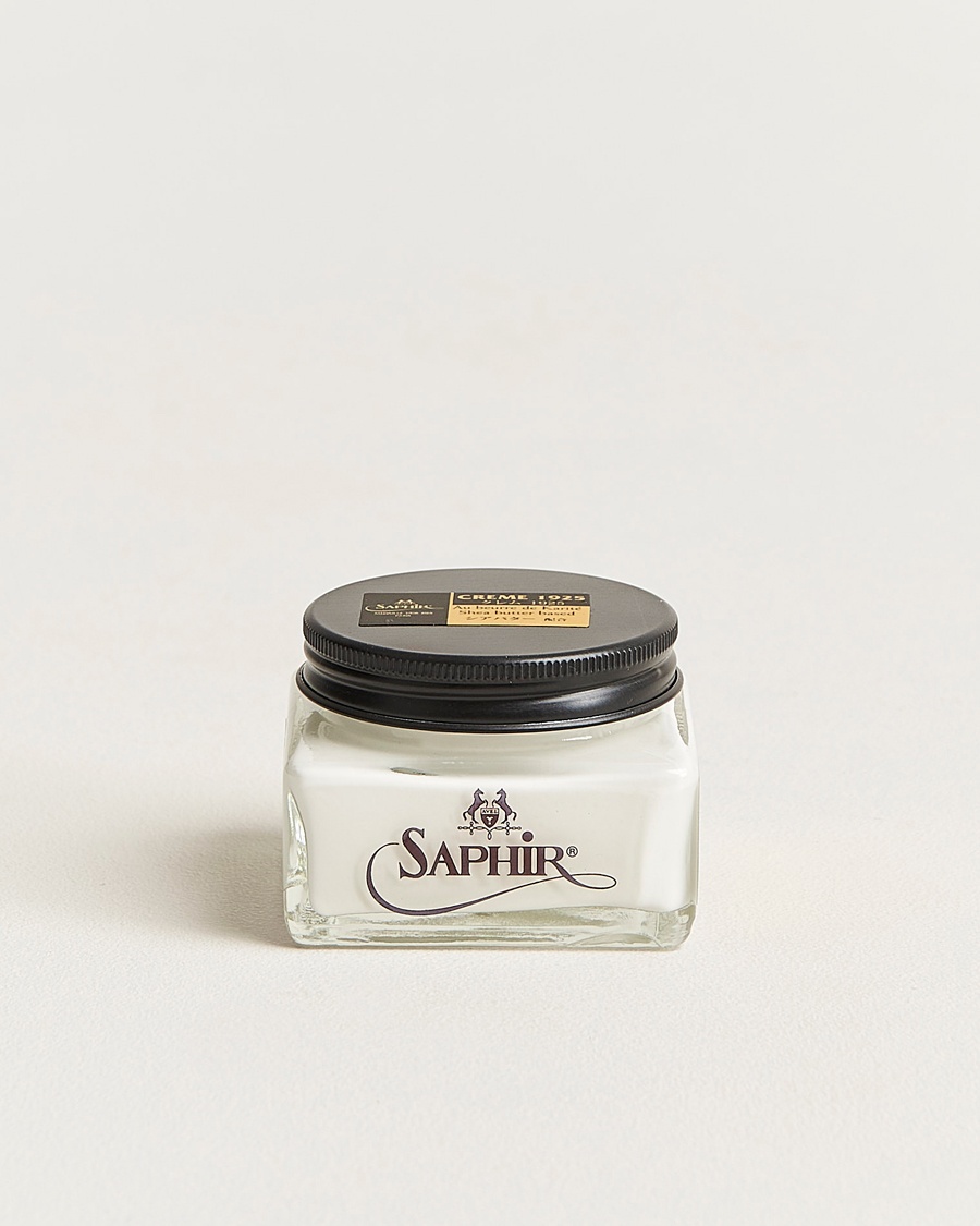 Saphir Medaille d'Or Creme Pommadier 1925 75 ml White – Weiß