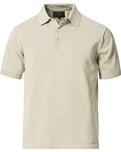 Herren |  | BEAMS PLUS | Knitted Polo Sand