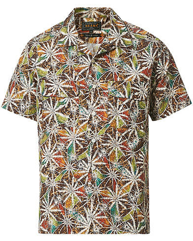 Herren |  | BEAMS PLUS | Kyoto Print Camp Collar Shirt Multi