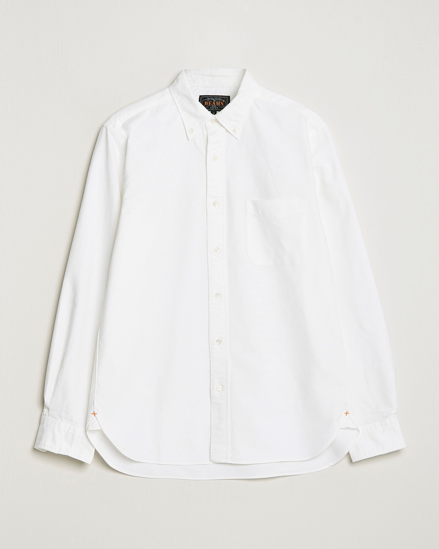 Herren | | BEAMS PLUS | Oxford Button Down Shirt White