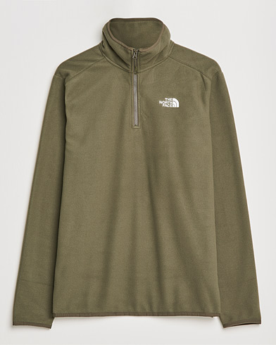 Herren | The North Face | The North Face | 100 Glacier 1/4 Zip Taupe Green