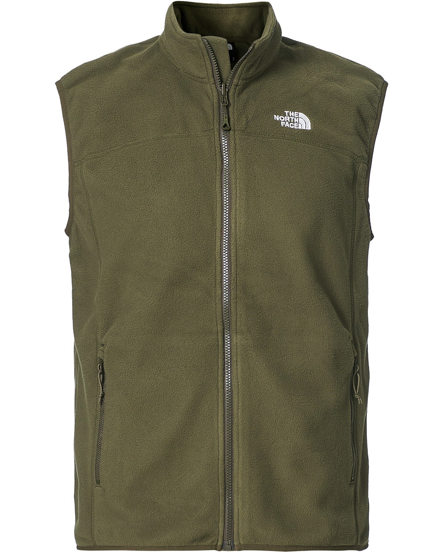  100 Glacier Vest Taupe Green