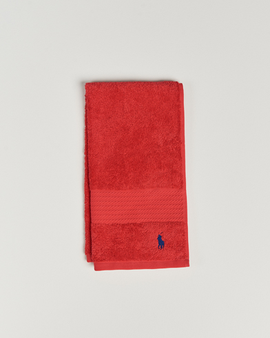 Herren | Ralph Lauren Home | Ralph Lauren Home | Polo Player Guest Towel 40x75 Red Rose