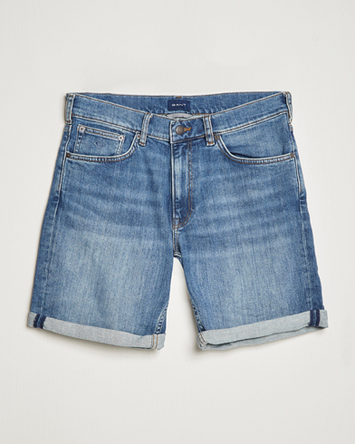 Herren | Jeansshorts | GANT | Arley Denim Shorts Light Blue