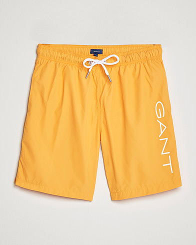 Herren | Badeshort | GANT | Lightweight Logo Swimshorts Dalia Orange
