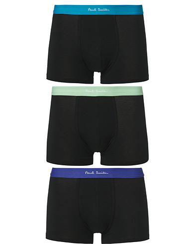 Herren | Underwear | Paul Smith | 3-Pack Trunk Black/Multi