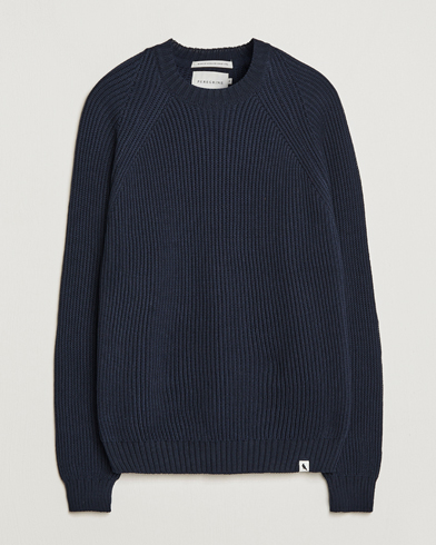 Herren |  | Peregrine | Harry Organic Cotton Sweater Navy