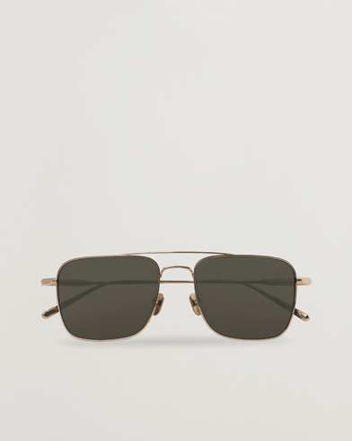Herren | Eckige Sonnenbrillen | Brioni | BR0101S Sunglasses Gold/Grey