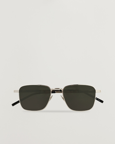 Herren | Saint Laurent | Saint Laurent | SL 529 Sunglasses Silver/Grey