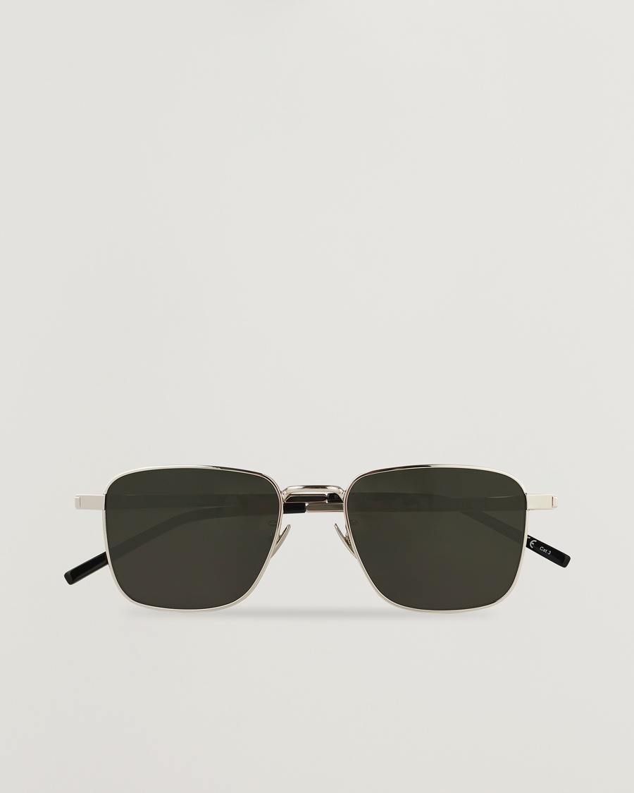 Herren | Sale | Saint Laurent | SL 529 Sunglasses Silver/Grey