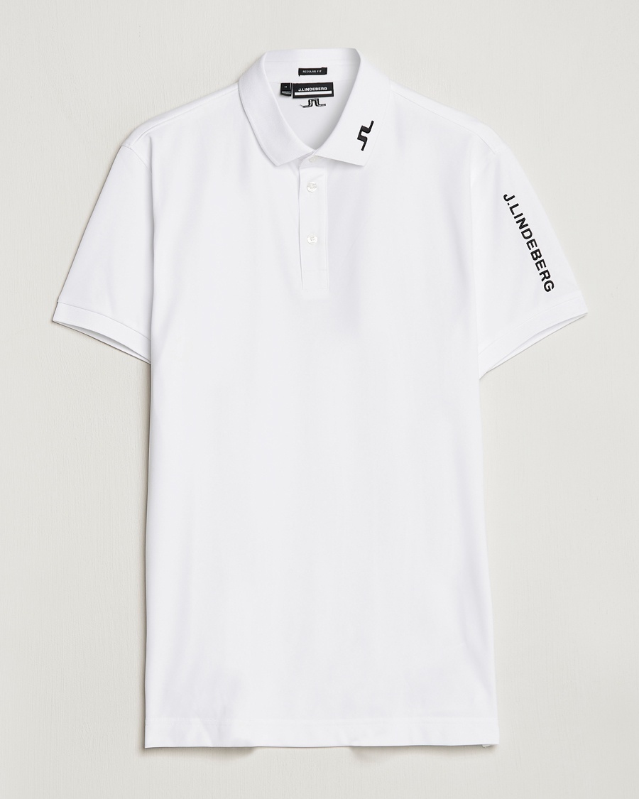 Herren | | J.Lindeberg | Regular Fit Tour Tech Stretch Polo White