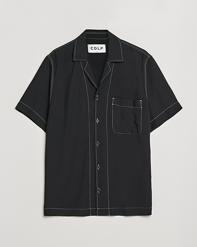 Herren | Kurzarmhemden | CDLP | Short Sleeve Pool Shirt Black