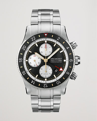 Herren | Fine watches | Bremont | Supermarine Chronograph 43mm Black Dial