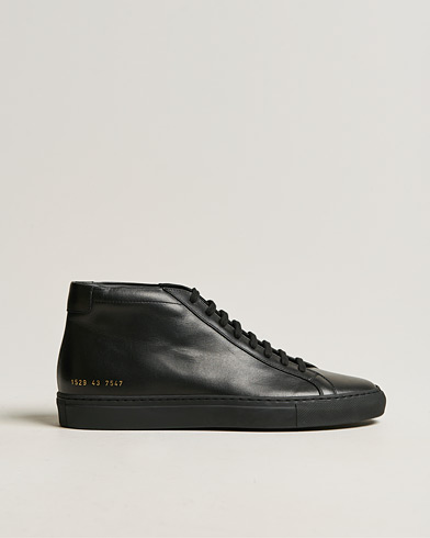 Herren |  | Common Projects | Original Achilles Leather High Sneaker Black