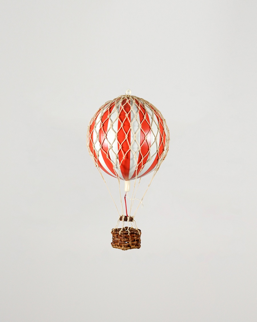 Authentic Models Floating In The Skies Balloon Red/White – Rot