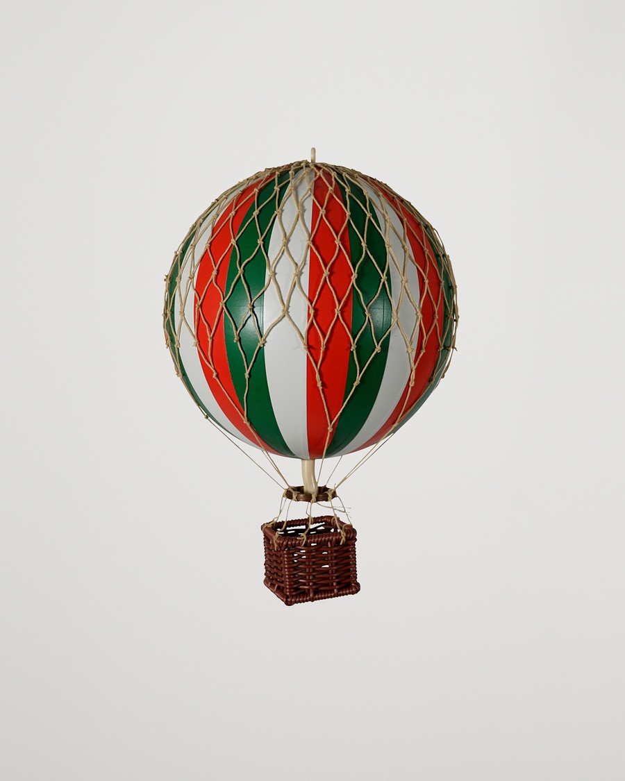 Authentic Models Travels Light Balloon Green/Red/White – Grün