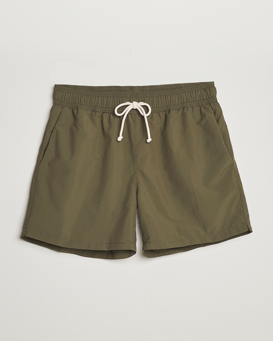 Ripa Ripa Plain Swimshorts Olive Green – Grün