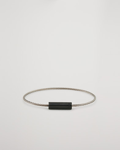 Herren |  | LE GRAMME | Cable Bracelet Brushed Black Ceramic 5g