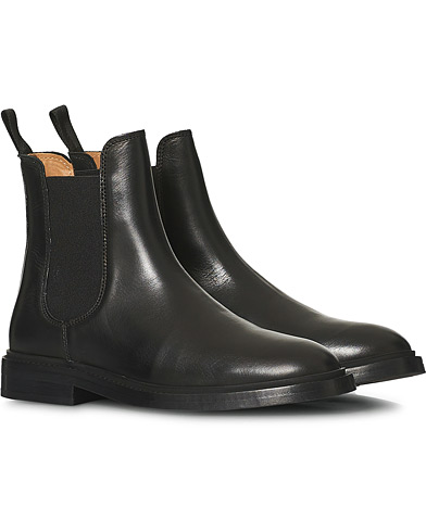 Herren | A Day's March | A Day's March | Leather Chelsea Boot Black