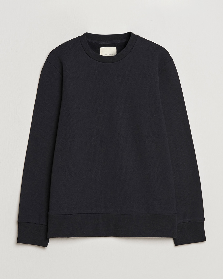 Herren | | A Day's March | Shaw Sturdy Fleece Sweatshirt Black