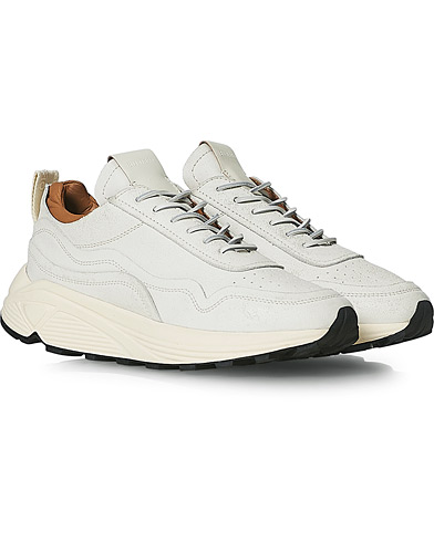 Herren | Laufschuhe Sneaker | Buttero | Vinci Bianchetto Leather Running Sneaker Off White