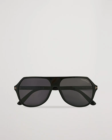 Herren | Sonnenbrillen | Tom Ford | Hayes Sunglasses Shiny Black/Smoke