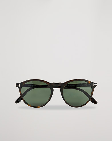 Herren | Tom Ford | Tom Ford | Aurele Polarized Sunglasses Dark Havana/Green