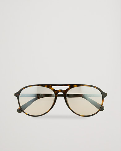 Herren | Moncler Lunettes | Moncler Lunettes | ML0228 Sunglasses Dark Havana/Roviex