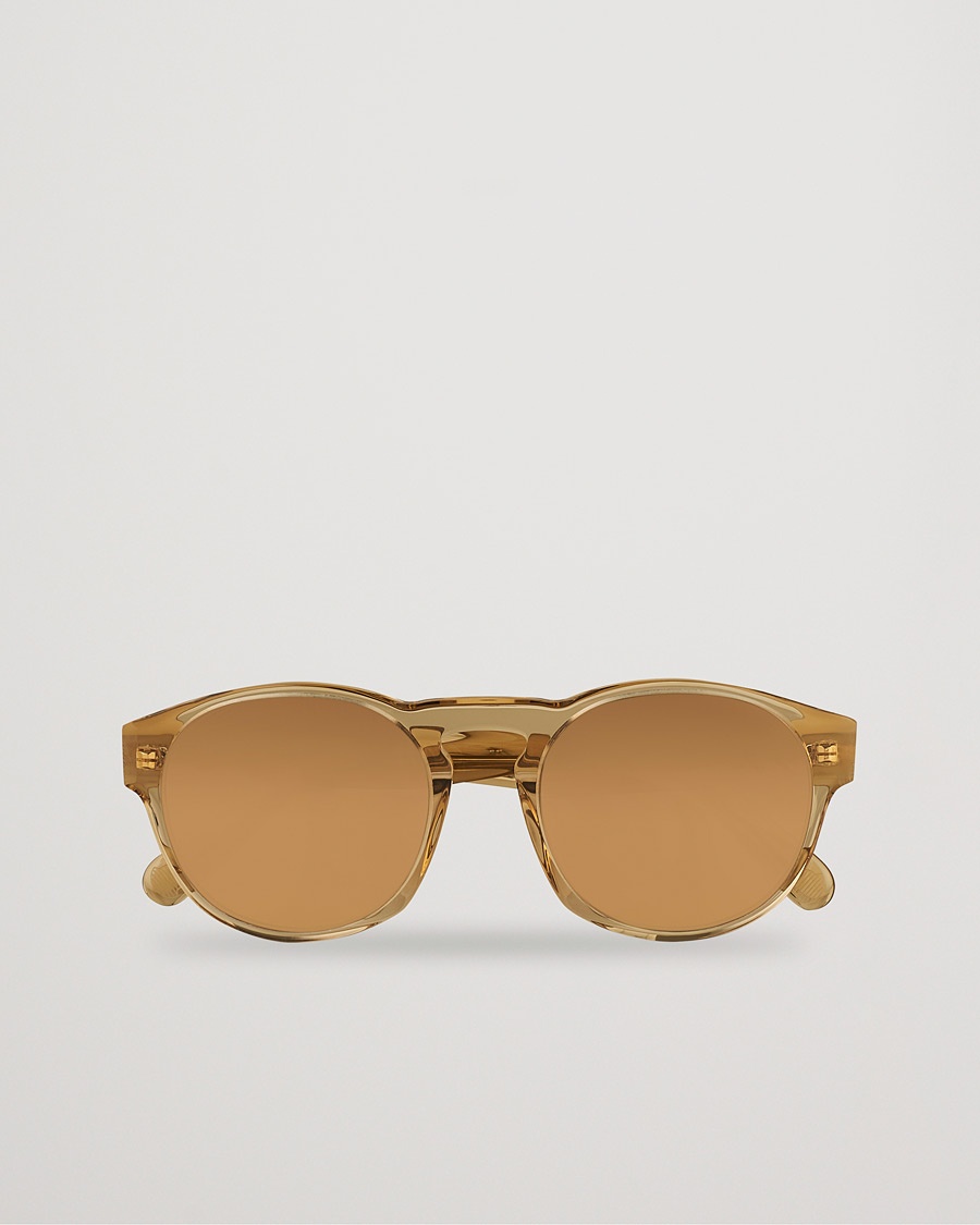 Moncler Lunettes ML0209 Polarized Sunglasses Shiny Beige/Brown
