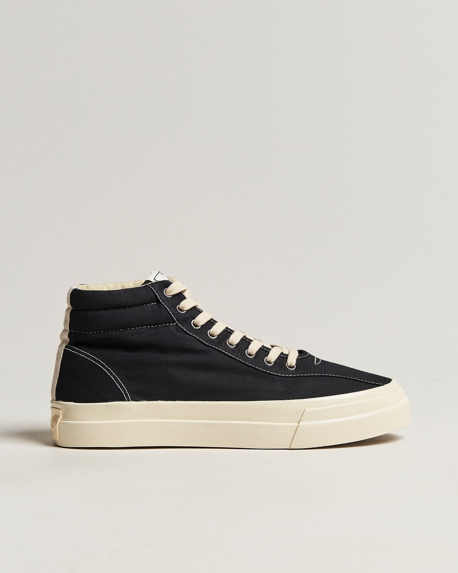 Herren | | Stepney Workers Club | Varden High Top Canvas Sneaker Black