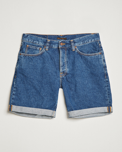 Herren | Jeansshorts | Nudie Jeans | Josh Stretch Denim Shorts 90s Stone Denim