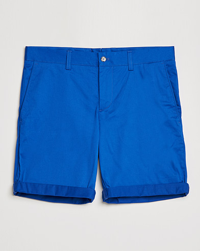 Herren | Shorts | J.Lindeberg | Nathan Super Satin Shorts Royal Blue