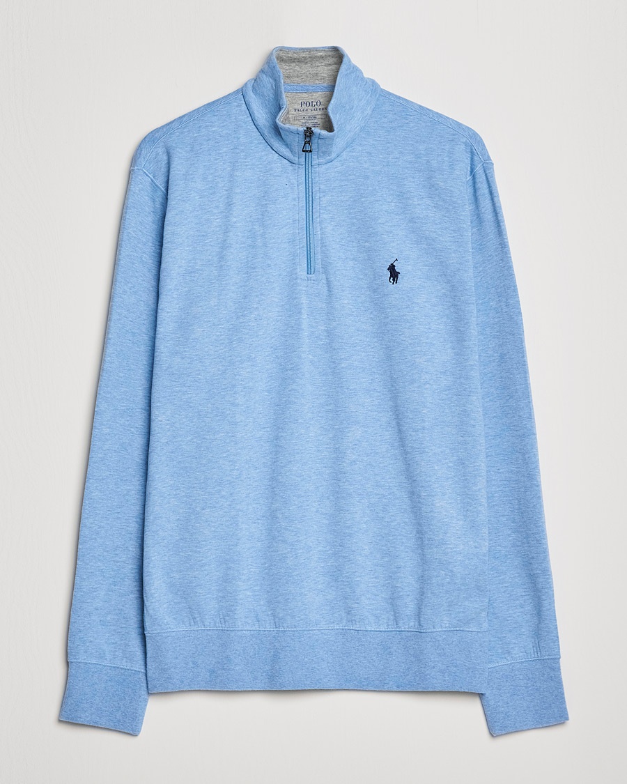 Herren | 20% sale | Polo Ralph Lauren | Tech Double Knit Half Zip Isle Heather