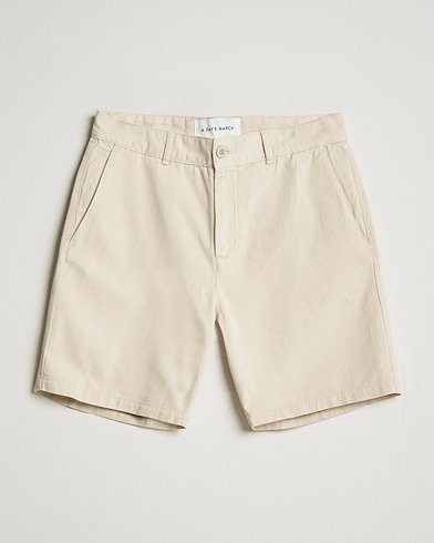 Herren | Short | A Day's March | Erie Cotton Chino Shorts Oyster
