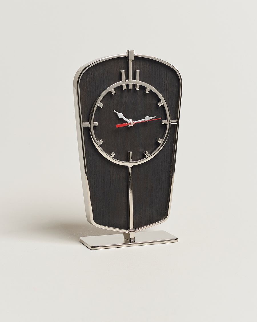 Herren | | Authentic Models | Art Deco Desk Clock Silver