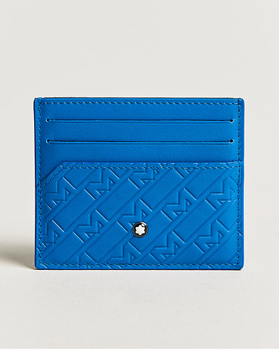 Herren | Geldbörsen | Montblanc | M Gram Leather Card Holder 6cc Blue