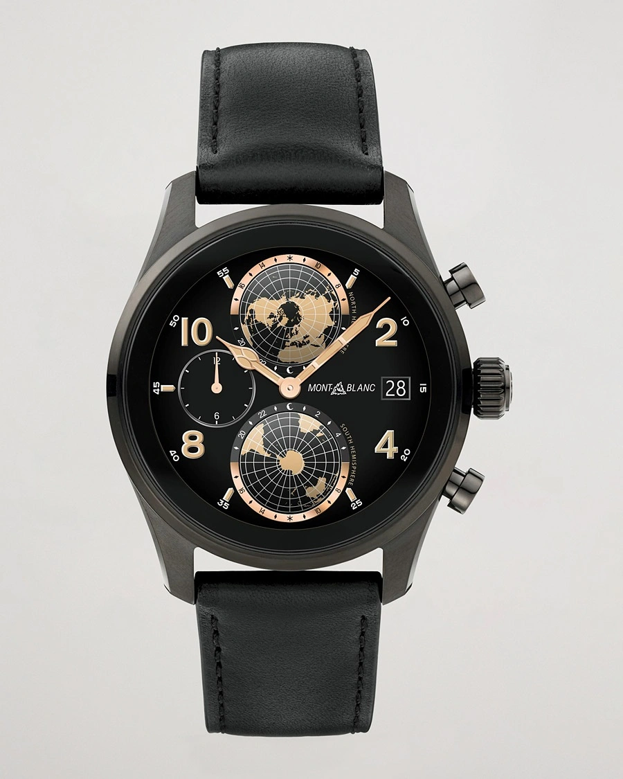 Herren | Gummiband | Montblanc | Summit 3 Smartwatch Black