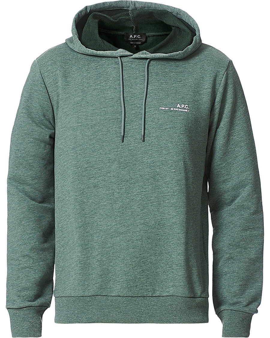 Herren | | A.P.C. | Item Hoodie Kaki Chine