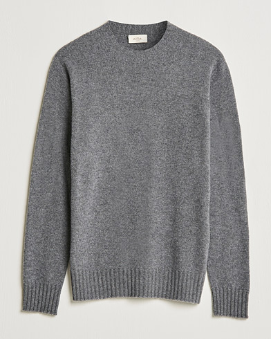 Herren |  | Altea | Wool/Cashmere Cew Neck Sweater Heather Grey