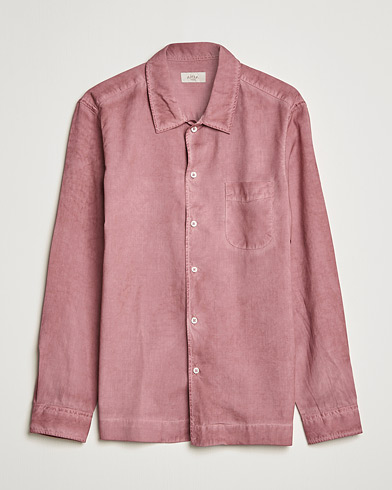 Herren | Italian Department | Altea | Garment Dyed Shirt Antique Pink