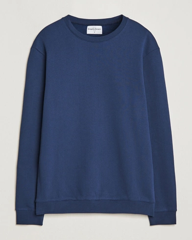 Herren |  | Bread & Boxers | Loungewear Sweatshirt Navy Blue