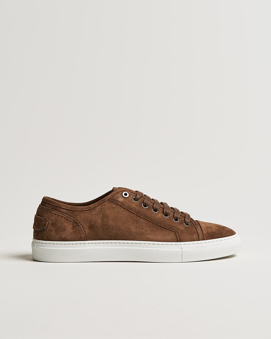 Herren | | Brioni | Casetta Suede Sneakers Brown