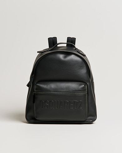 Herren |  | Dsquared2 | Leather Backpack Black