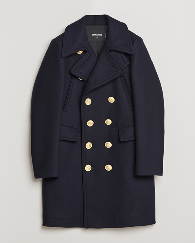 Herren | Dsquared2 | Dsquared2 | Double Breasted Sailor Coat Navy