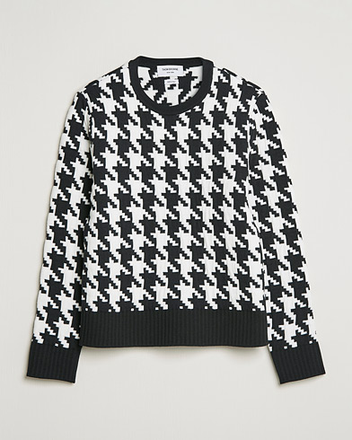 Herren | Thom Browne | Thom Browne | Houndstooth Jacquard Sweater Black/White