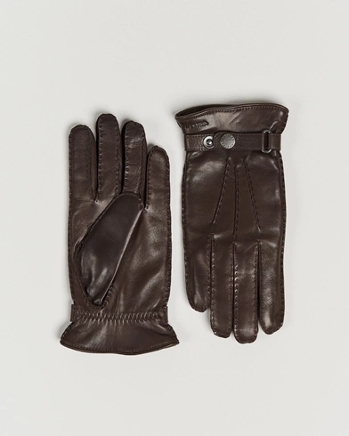 Herren | Accessoires | Hestra | Jake Wool Lined Buckle Glove Espresso