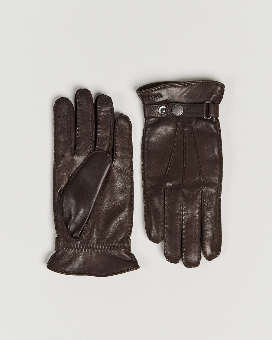 Hestra Jake Wool Lined Buckle Glove Espresso – Braun